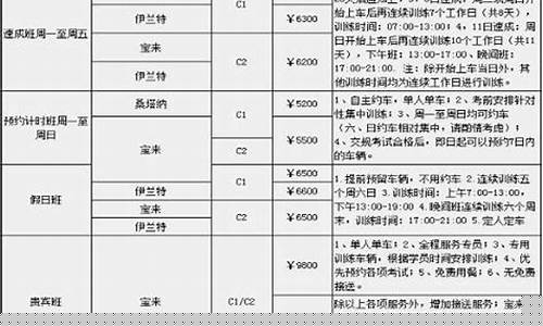 东方时尚驾校价格表_东方时尚驾校价格表2023